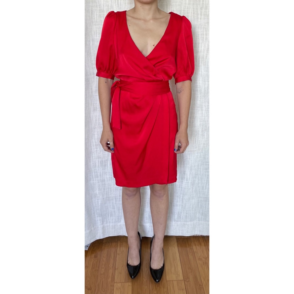 Kookai: Silky Red Dress